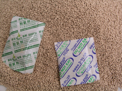 保鮮脫氧劑原料煅燒硅藻土顆粒大小0.8-1.6mm 脫氧保鮮劑